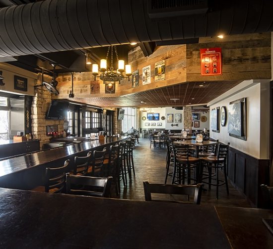 A Kitchen With A Table In A Restaurant