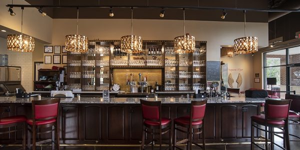A Kitchen With A Dining Room Table